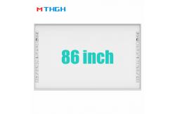China 86 Inch Infrared Interactive Whiteboard With 10 Point Touch Multi Finger Touch supplier