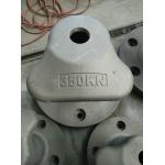 350 KN Carbon Iron Marine Mooring Components T Head Dock Bollards
