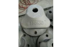 China 350 KN Carbon Iron Marine Mooring Components T Head Dock Bollards supplier