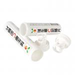 Desiccant Included In Effervescent Tablet Packaging Spiral Lid Design Made Of PE for sale