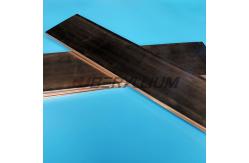 China C17200 ASTM B194 Cuberyllium Copper Plate 6mm X 25mm X 800mm supplier