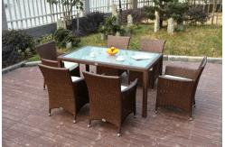 China 7pcs rattan sofa sets supplier