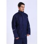 280gsm 60% Modacrylic Flame Retardant Workwear Jacket For Mining