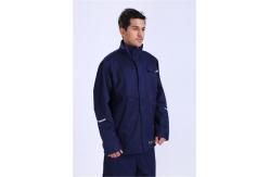 China 280gsm 60% Modacrylic Flame Retardant Workwear Jacket For Mining supplier