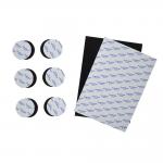 Fridges Flexible Magnet Material Metal Nano Gel Pads Magnetic Adhesive Pads SGS for sale