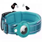Reflective GPS Polyester Pet Collars Leashes With Customizable Logo