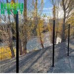 Easily Assembled Various Colors Commercial Decorative Security  Powder Coated V Mesh Fence Panel for sale
