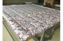China Polyester Fabric Soft Printed 260x260cm Polyfill Quilted Quilt supplier
