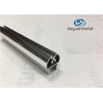 Customized Polishing Aluminium Shower Profiles Round For Shower Frame for sale