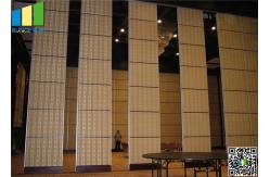 China Fabric Wooden Exhibition Partition Wall , Folding Operable Partition Walls supplier