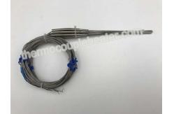 China Hot Runner Thermocouple Rtd Sensor With 4mm Diameter Metal Transition And  Leads supplier