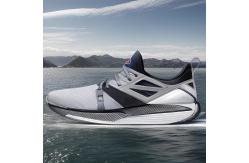 China Biodegradable Eco Friendly Running Shoes Knitted Upper Breathable supplier