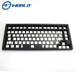 Custom Aluminum Keyboard Milling Parts with Black Oxidation Processing Services for sale