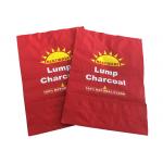 Square Bottom Sewn Open Mouth Multiwall Paper Bags Capacity Barbecue 5kg Charcoal Bags for sale