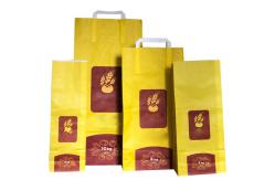 China ISO9001 Custom Printed 6L 10L Biodegradable Paper Bags For Cat Litter Packaging supplier