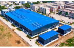China Customized Stable Long Span Steel Construction Structures Industrial Warehouse supplier