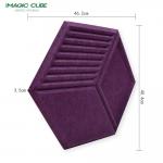 3D Acoustic Panel For Effective Sound Absorption And Reflection Control
