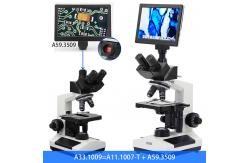 China 1600x Trinocular Student Biological Microscope A33.1009 With N.A.1.25 Condenser supplier