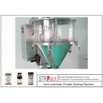 Auger Semi Automatic Powder Filling Machine For Multiple Containers