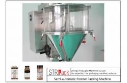 China Auger Semi Automatic Powder Filling Machine For Multiple Containers supplier