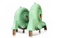 China Micro Hydropower Water Turbine / Francis Turbine Generator Compact Structure supplier