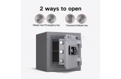 China Dual Alarm Fireproof Safe Box Digital Lock House Safes Fireproof YB/FH-42 supplier