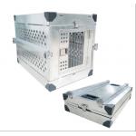 Lightweight Large Collapsible Dog Crate ODM Travel Aluminum Single Dog Box for sale