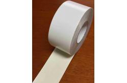 China Double Coated Dustproof PVC Film Tape , Multipurpose White Polyester Tape supplier