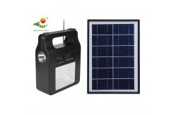 China Solar Home Lighting System With Solar Panel Portable Solar Generator supplier
