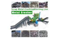 China Multifunctional Impact Metal Crusher Scrap Metal Hammer Mill Crusher supplier