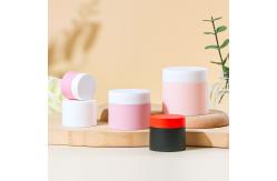 China Eco-Friendly PP Plastic Cosmetic Jars Customizable Skincare Packaging supplier