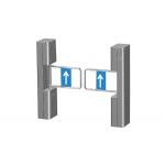 40person/min 100W SS304 Access Control Swing Gate for sale