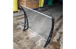 China Split Panel Polycarbonate Awning with DIY Plastic Frame supplier