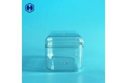 China Durable 67mm Height PET Packaging Box Home Reusable Plastic Cookie Boxes supplier