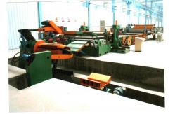 China 1300mmx5mm Steel Coil Slitting Machine Adopt Pneumatic Nesting Stacking supplier