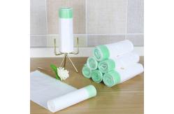 China Heavy Duty 80L LDPE Plastic Drawstring Garbage Bag supplier