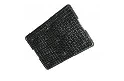 China Reusable Black 1.9Kg Durable Plastic Moving Crate 54*42 Anti Static PE supplier