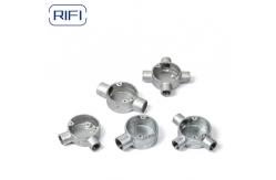 China 20mm/25mm  Electrical Malleable iron Circular Terminal Junction Box for Conduit Fittings supplier
