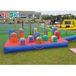 Outdoor Inflatable Games Interesting Inflatable Hoopla Game Human Inflatable Ring Toss Games Photo Printing for sale