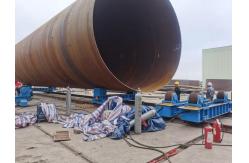 China 1000mm 200T Tank Turning Rolls For Offshore Wind Tower supplier