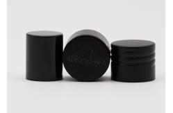 China Ungrave Logo Matte Black Perfume Bottle Caps Match With FEA15mm Perfume Pump supplier
