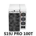 16KG 75DB Antminer S19j Pro 100T 3240W SHA256 Asic Miner