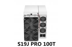 China 16KG 75DB Antminer S19j Pro 100T 3240W SHA256 Asic Miner supplier