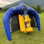 Adults Crazy Inflatable Flying Kite Tube Towable Water Sports PVC Water Manta Ray for sale
