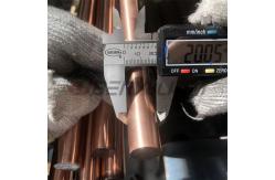 China CuCo1Ni1Be Beryllium Copper Rods CW103C Cobalt Nickel Beryllium Copper  Round Bar supplier