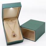 Ring/Necklace/Earring Box Bulk Lead Time 15-20 Days 100% Recyclable Paper Packaging Drawer Box with LED Light for sale