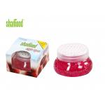 Customized Mini House Air Freshener Apple Spice Gel Round Bottle Shape for sale