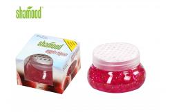 China Customized Mini House Air Freshener Apple Spice Gel Round Bottle Shape supplier