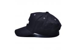 China Customized High Profile Crown 5 Panel Baseball Cap with Curved Visor supplier