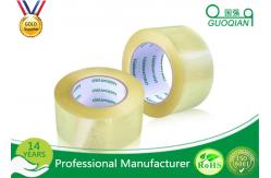 China Anti Buffer Acrylic Strong Clear Adhesive Tape , Personalized Crystal Clear Tape Water Base supplier